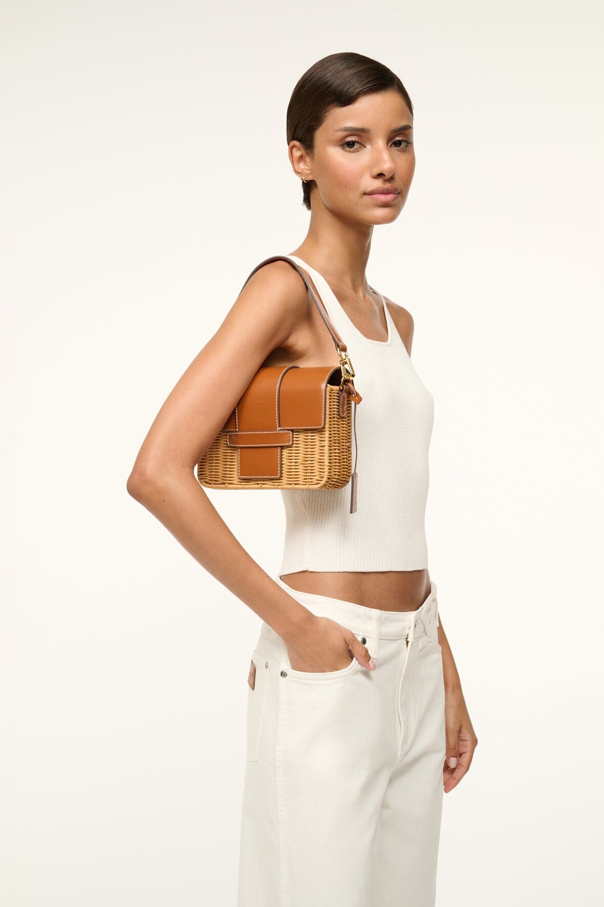 Image CHARLI WICKER CROSSBODY BAG | NATURAL 4 of 9 and Clicking this image will trigger a zoom pop-up