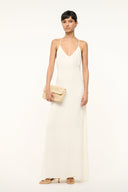 Image MACHU SILK DRESS | IVORY 1 of 6