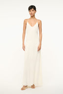 Image MACHU SILK DRESS | IVORY 5 of 6