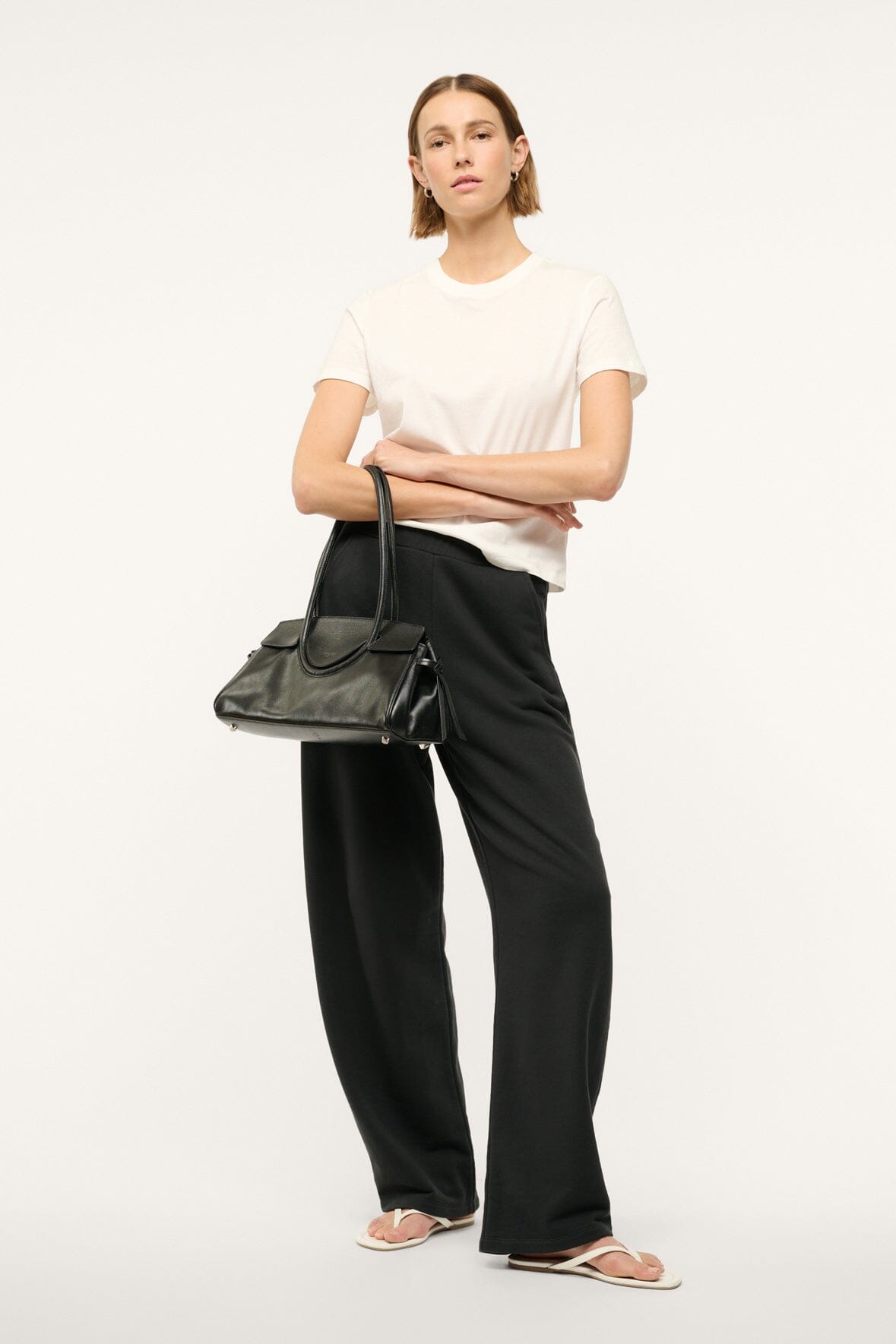 Image MAUDE SHOULDER BAG | BLACK 8 of 8 and Clicking this image will trigger a zoom pop-up