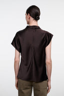 DAVINA SILK TOP | EARTH EARTH / 4