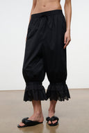 RENZO PANT | BLACK BLACK / XS