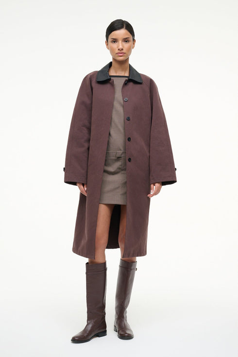 Go to JONAH LONG COAT EARTH view 1