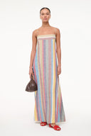 Image LAURA LINEN DRESS | MARKET STRIPE 5 of 5