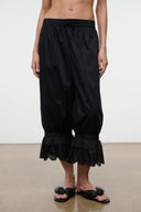 RENZO PANT | BLACK BLACK / XS