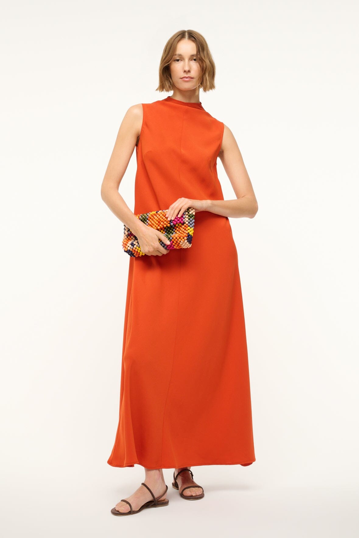 Image ARAYA DRESS | CAYENNE 5 of 6 and Clicking this image will trigger a zoom pop-up