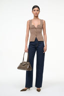 Image MARISA TOP | TAUPE 4 of 4