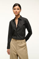 Image ROXBURY POPLIN SHIRT | BLACK 1 of 5