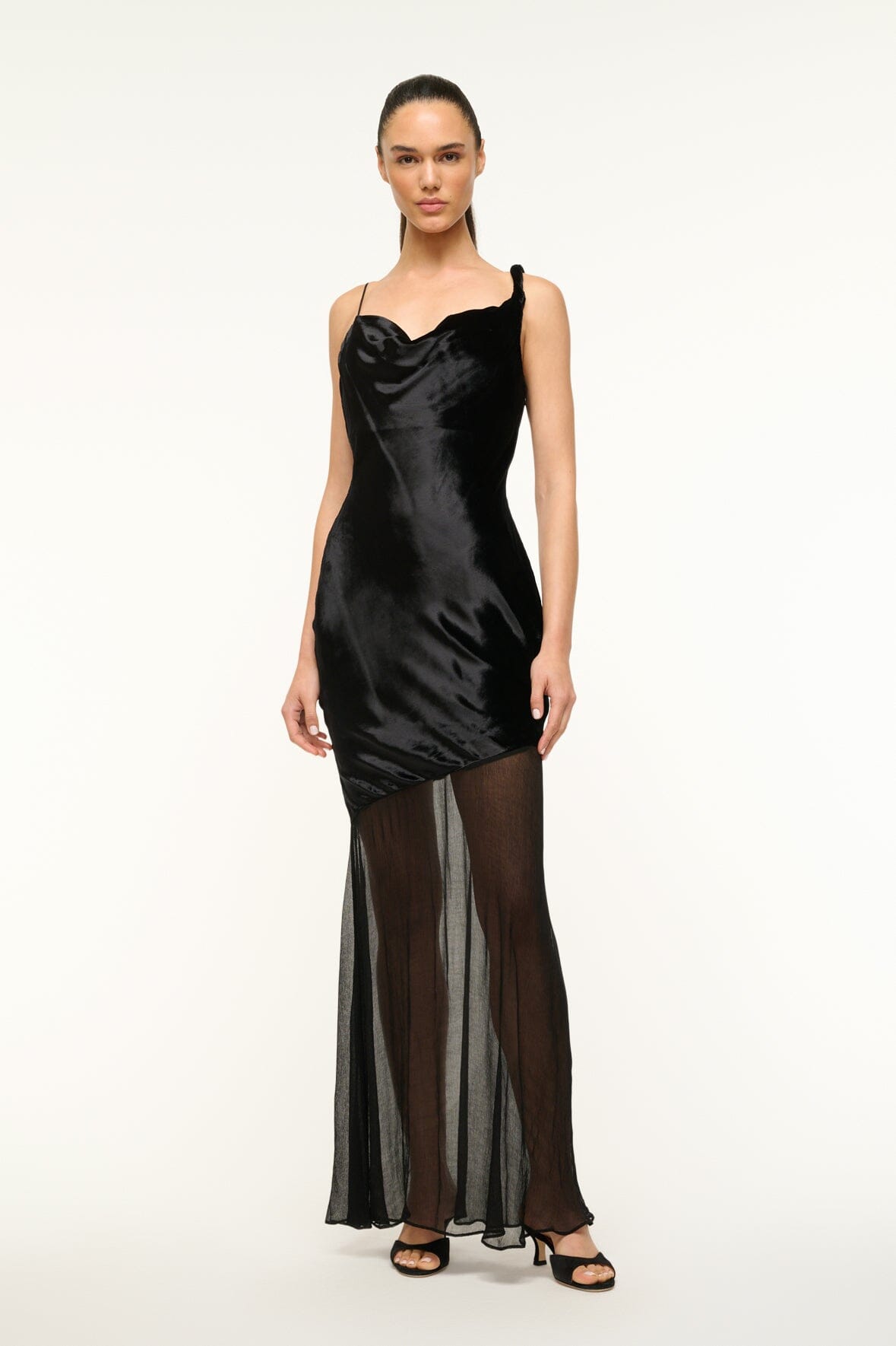 Image BEATON DRESS | BLACK 1 of 5 and Clicking this image will trigger a zoom pop-up