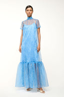 Image CALLUNA DRESS | BLUE ROSE 1 of 4