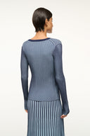 Image CARGO SWEATER | NAVY CLEAR BLUE 6 of 7