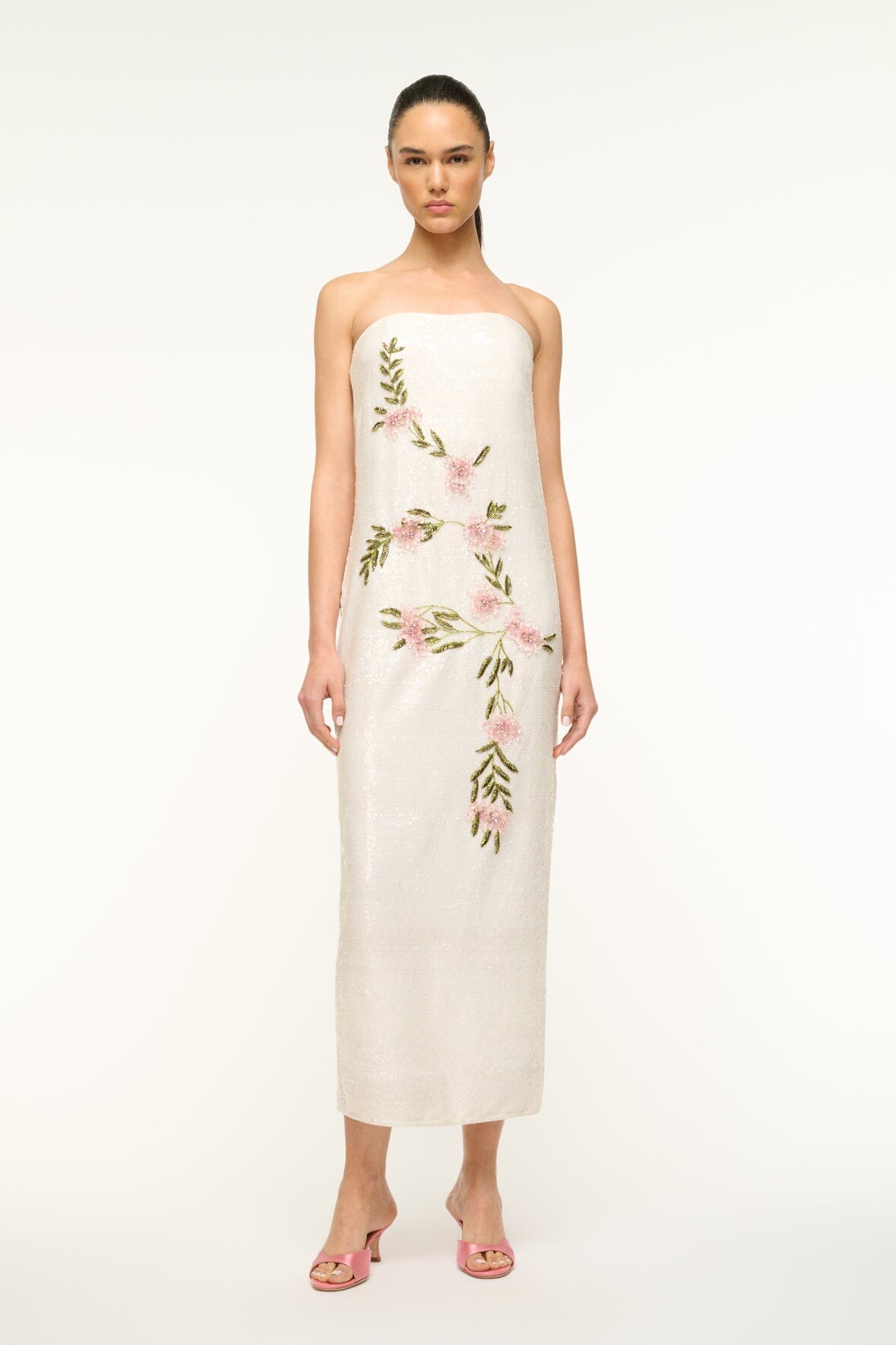 Image CASEY DRESS | MAGNOLIA 3 of 5 and Clicking this image will trigger a zoom pop-up