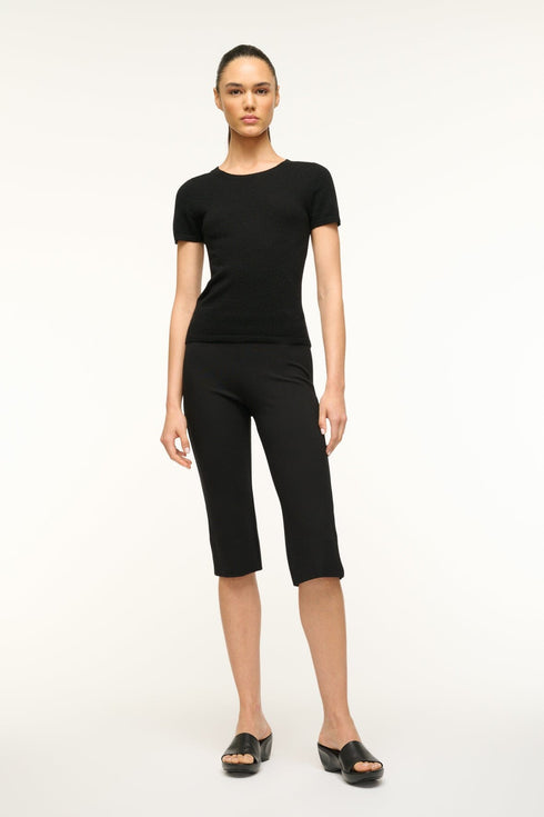 Go to EASY CASHMERE TEE BLACK view 2