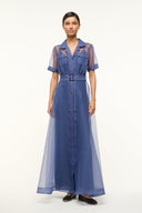 Image MILLIE DRESS | NAVY ORGANZA 1 of 5