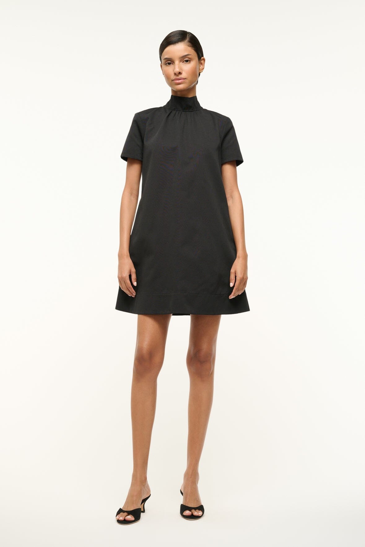 【関税込み】Staud ブラック Ablee ミニワンピース LITTLE BLACK DRESSES – STAUD