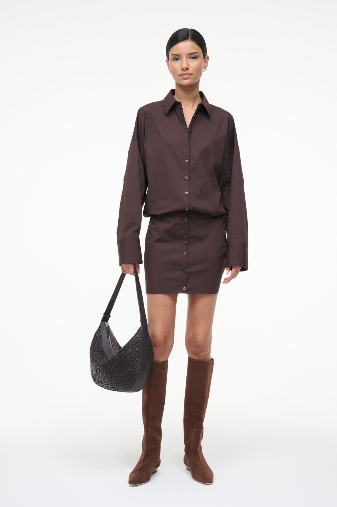 Image CYNTHIA DRESS | EARTH 1 of 6 and Clicking this image will trigger a zoom pop-up