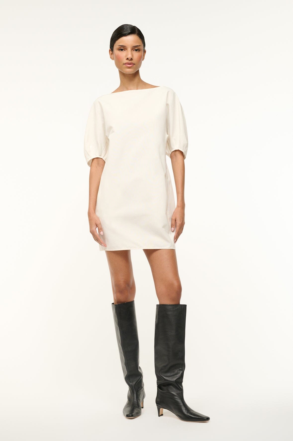 Image DIDI DRESS | IVORY 5 of 6 and Clicking this image will trigger a zoom pop-up