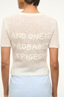 Image DUCKS IN A ROW TOP | IVORY 4 of 5