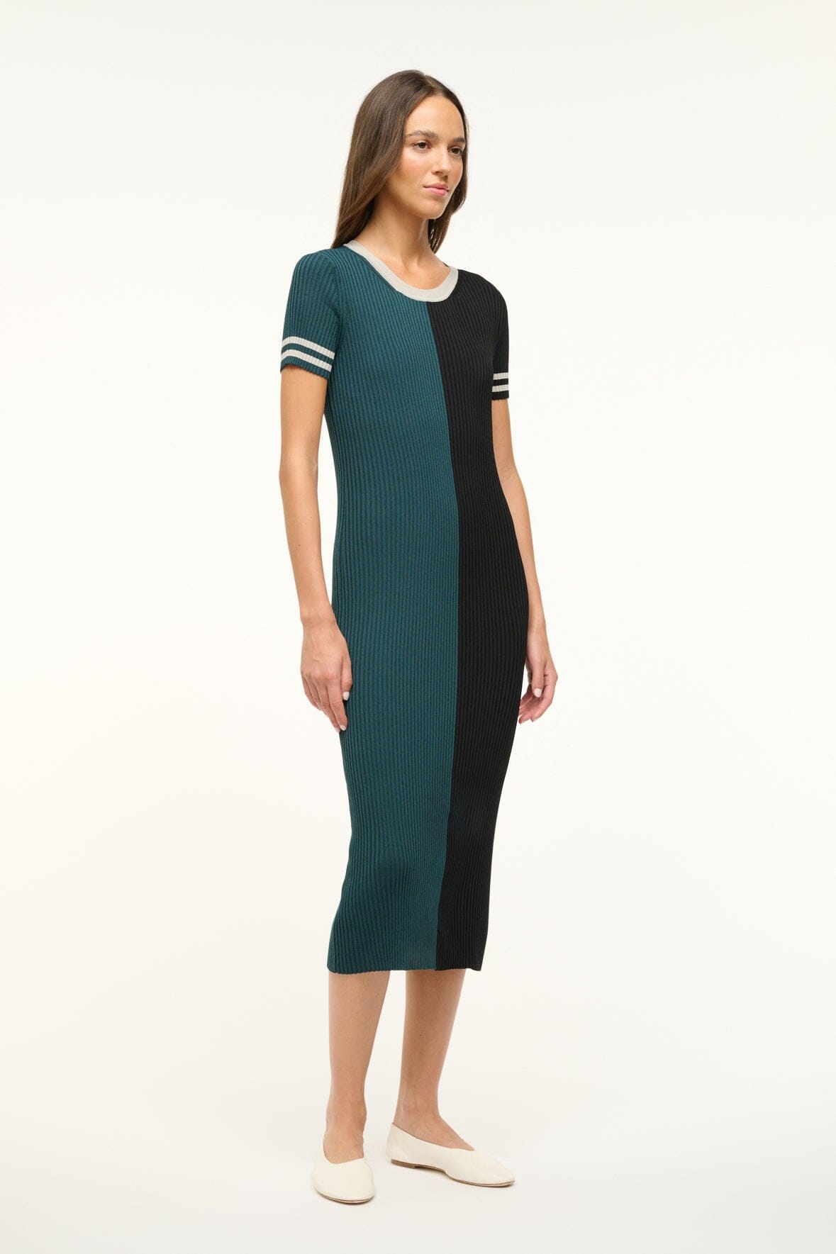 Image THE STAUD NFL COLLEEN DRESS | EAGLES 4 of 7 and Clicking this image will trigger a zoom pop-up