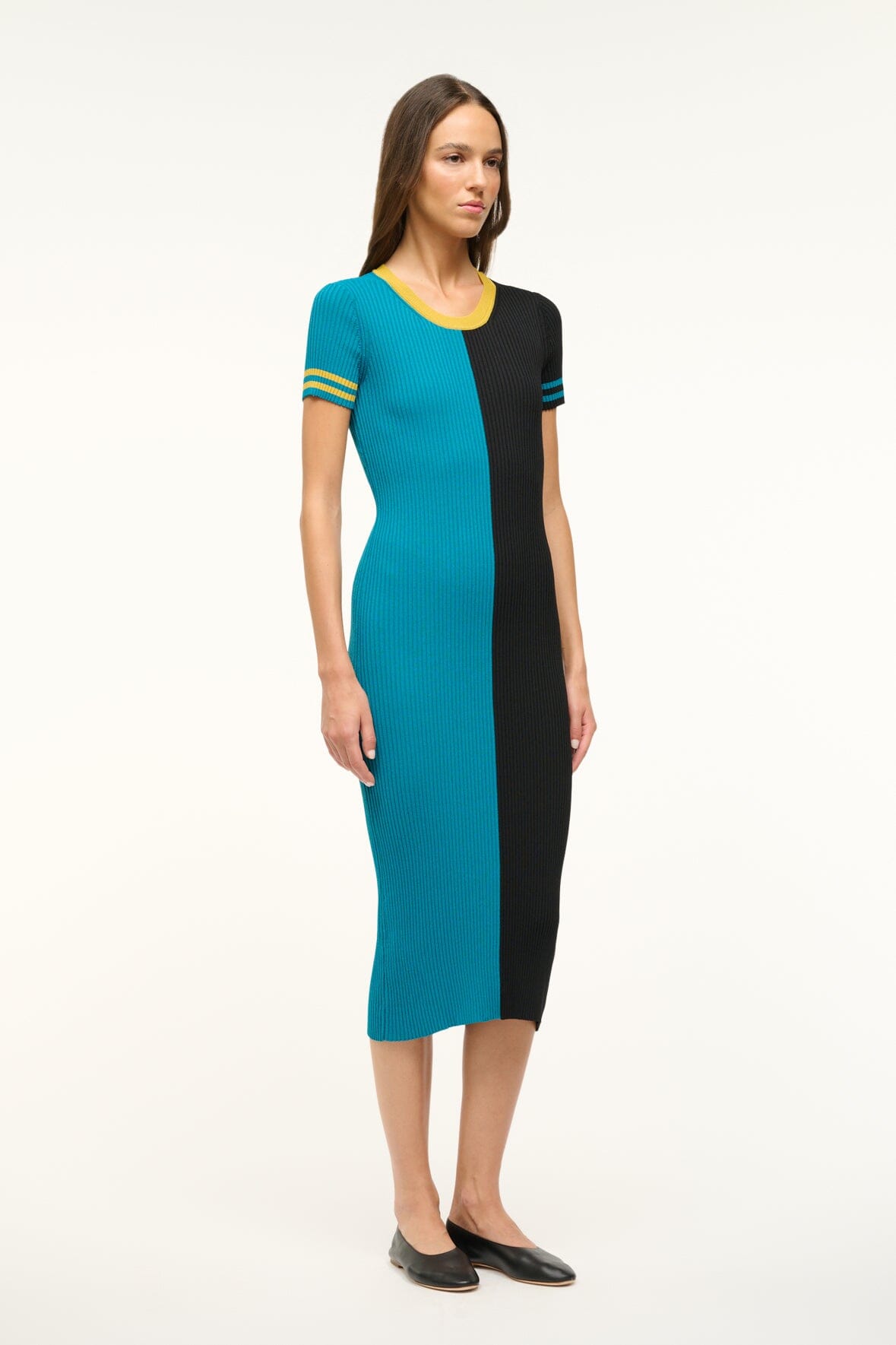 Image THE STAUD NFL COLLEEN DRESS | JAGUARS 4 of 7 and Clicking this image will trigger a zoom pop-up