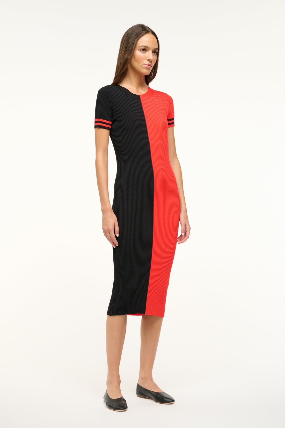 Image THE STAUD NFL COLLEEN DRESS | TEXANS 4 of 7 and Clicking this image will trigger a zoom pop-up