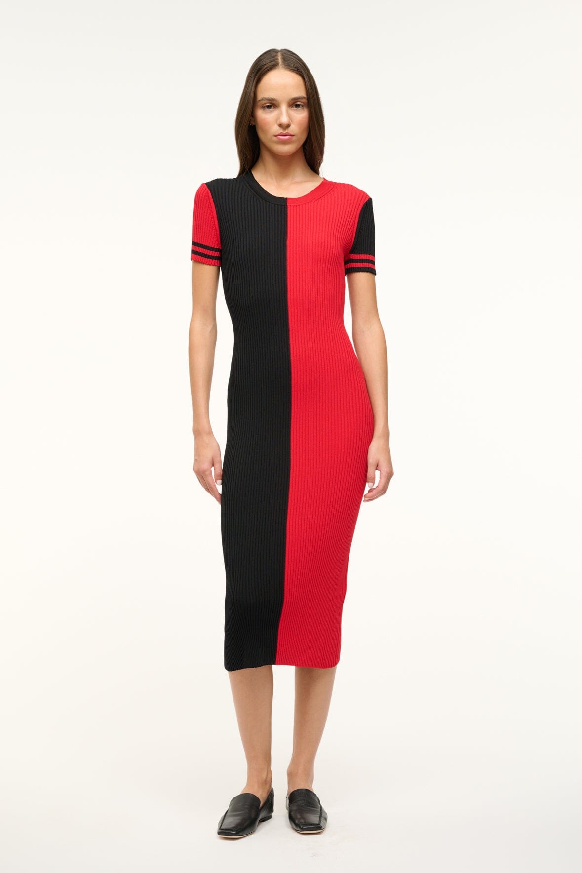 Image THE STAUD NFL COLLEEN DRESS | FALCONS 1 of 6 and Clicking this image will trigger a zoom pop-up