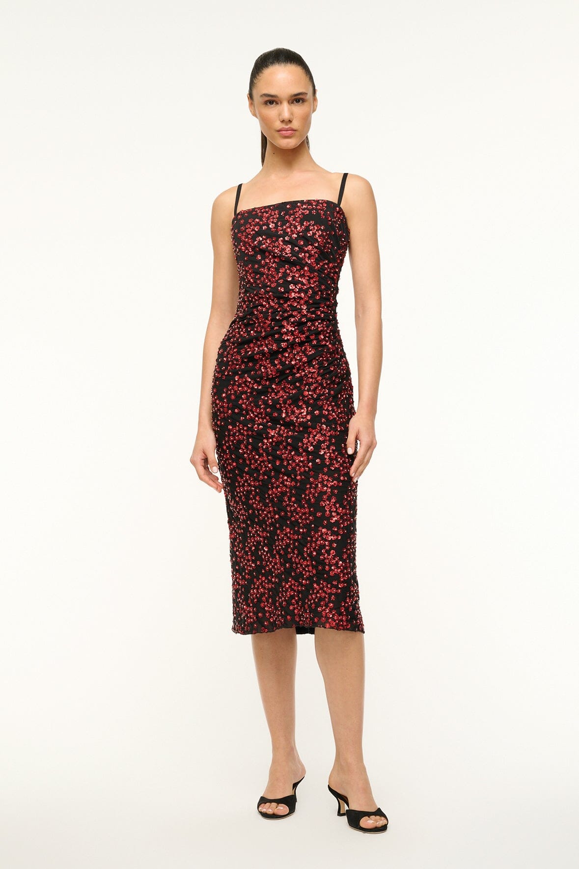 Image FLORENTINA DRESS | POPPY 2 of 7 and Clicking this image will trigger a zoom pop-up