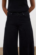 Image JACKSON STUDDED BARREL JEAN | BLACK 5 of 11
