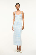 Image KATIE DRESS | SKY GINGHAM 1 of 5