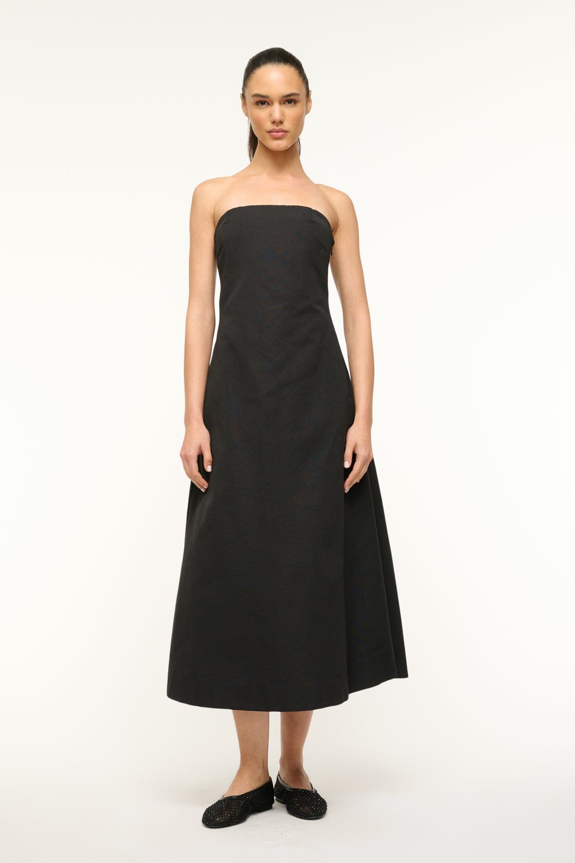 Image KENNEDY DRESS | BLACK 1 of 5 and Clicking this image will trigger a zoom pop-up