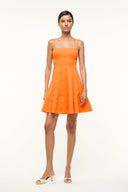 Image WYLIE MINI DRESS | APRICOT 1 of 4