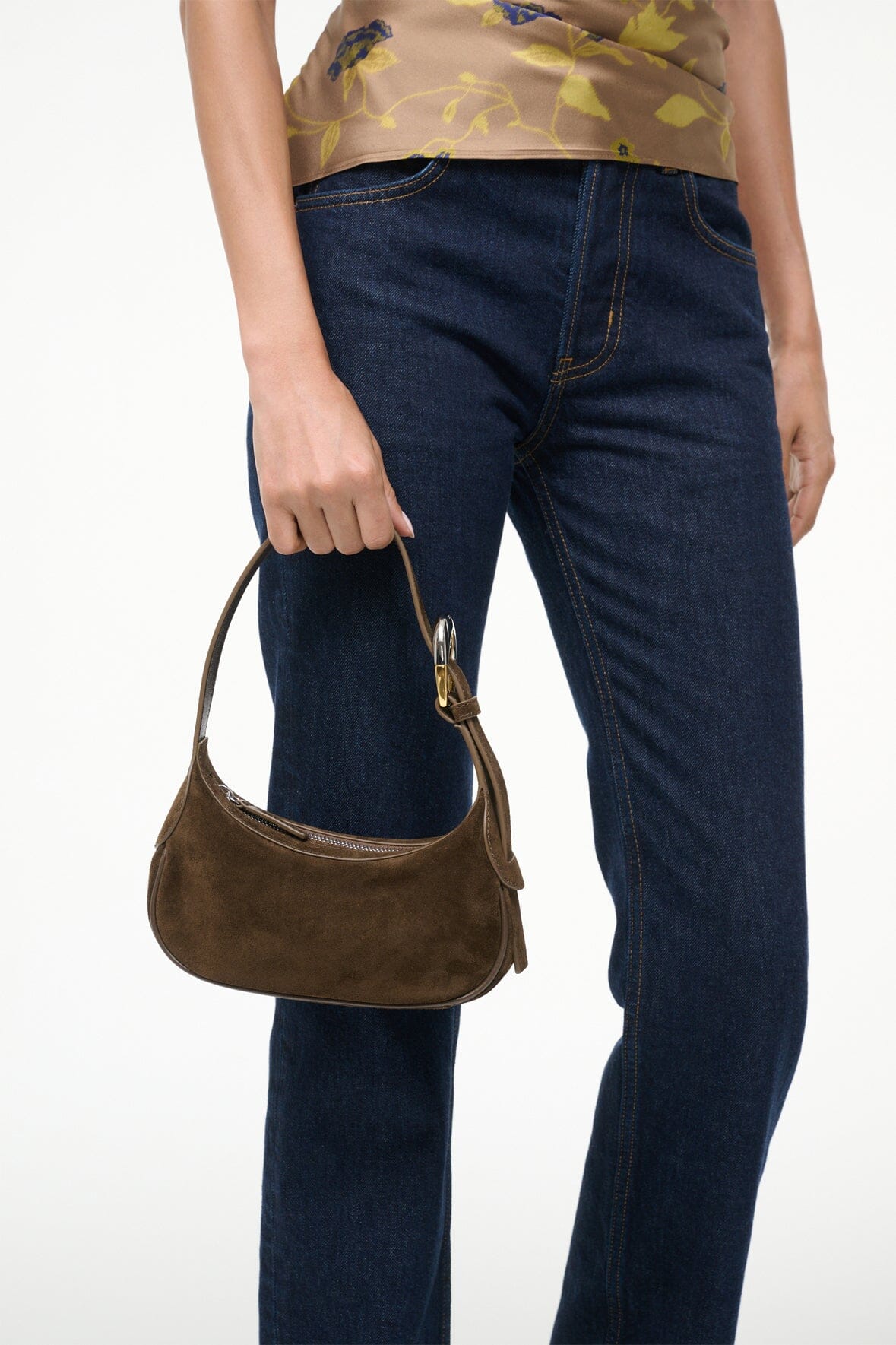 Image OWEN BAG | TRUFFLE SUEDE 4 of 7 and Clicking this image will trigger a zoom pop-up