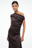 Image PHARE SILK DRESS | EARTH 4 of 6