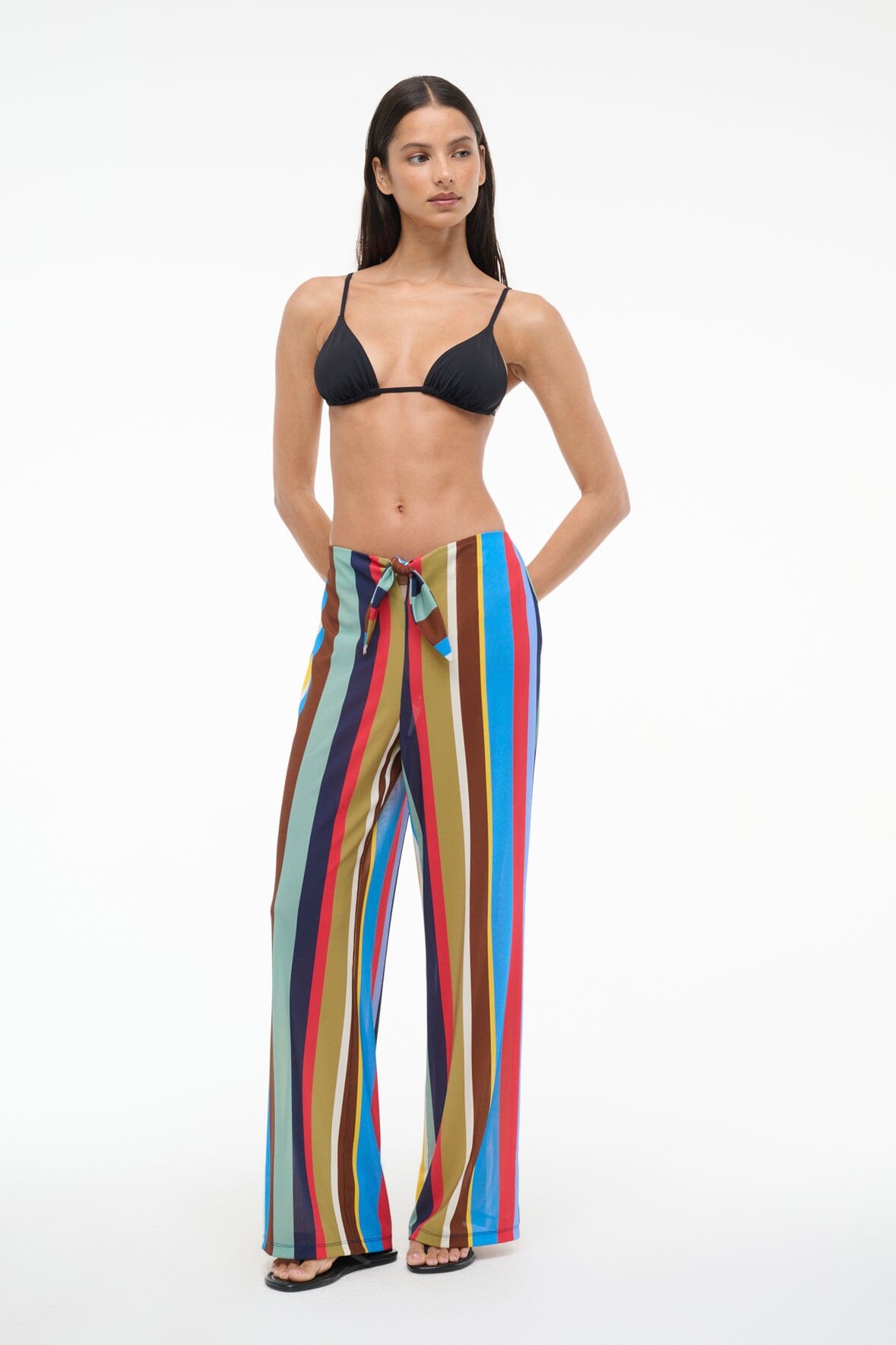 Image PICO COVERUP PANT | MARKET STRIPE 5 of 6 and Clicking this image will trigger a zoom pop-up
