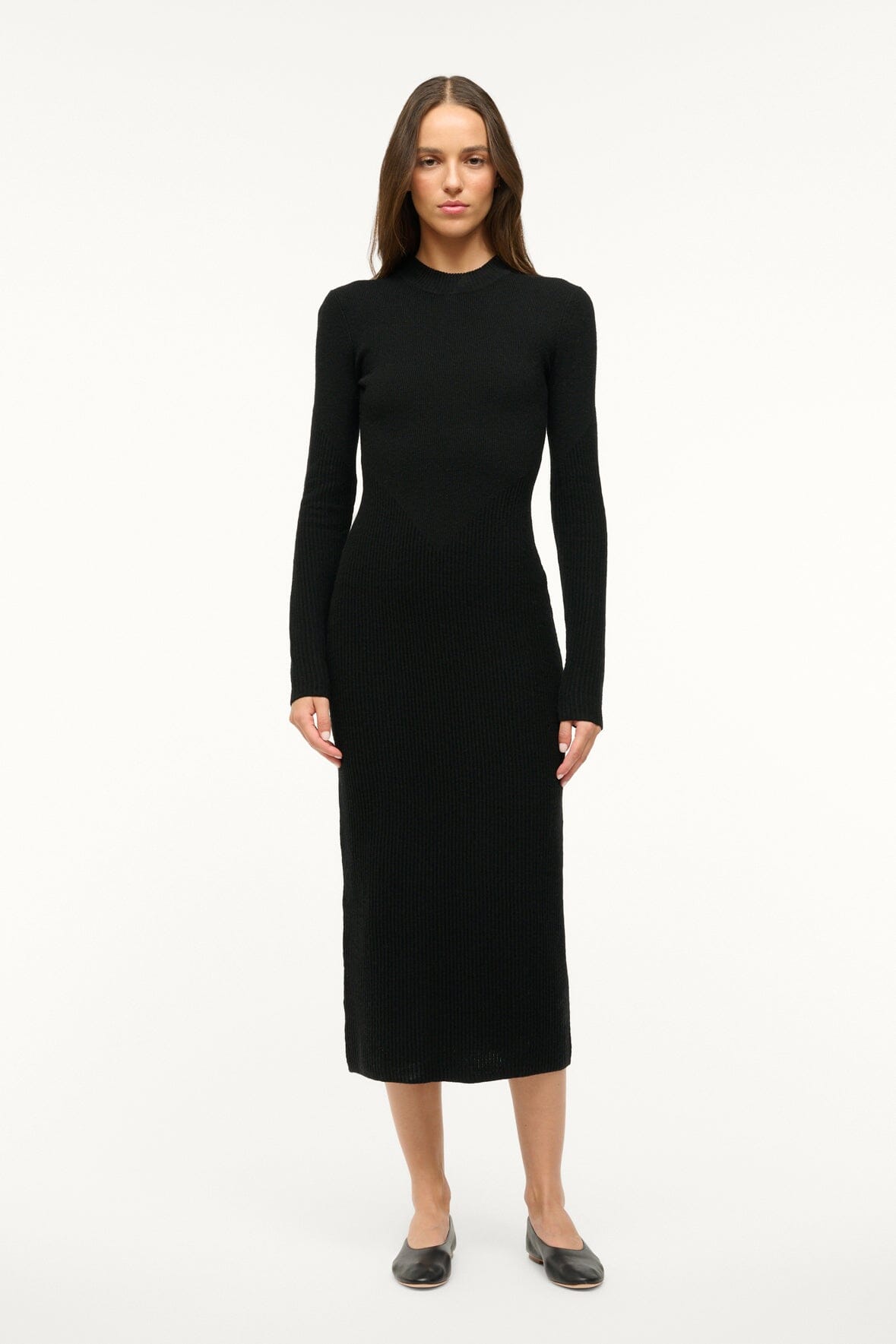 Image RAMONA DRESS | BLACK 1 of 5 and Clicking this image will trigger a zoom pop-up