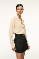 Image ROXBURY SILK SHIRT | STONE 4 of 6