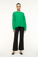 Image SERRANO CASHMERE RELAXED CREW | CLOVER 2 of 4