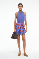 Image SHIRLEY MINI DRESS | ATLAS STRIPE 1 of 7