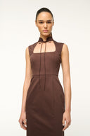 Image MARIANO DRESS | DARK CHOCOLATE 2 of 5