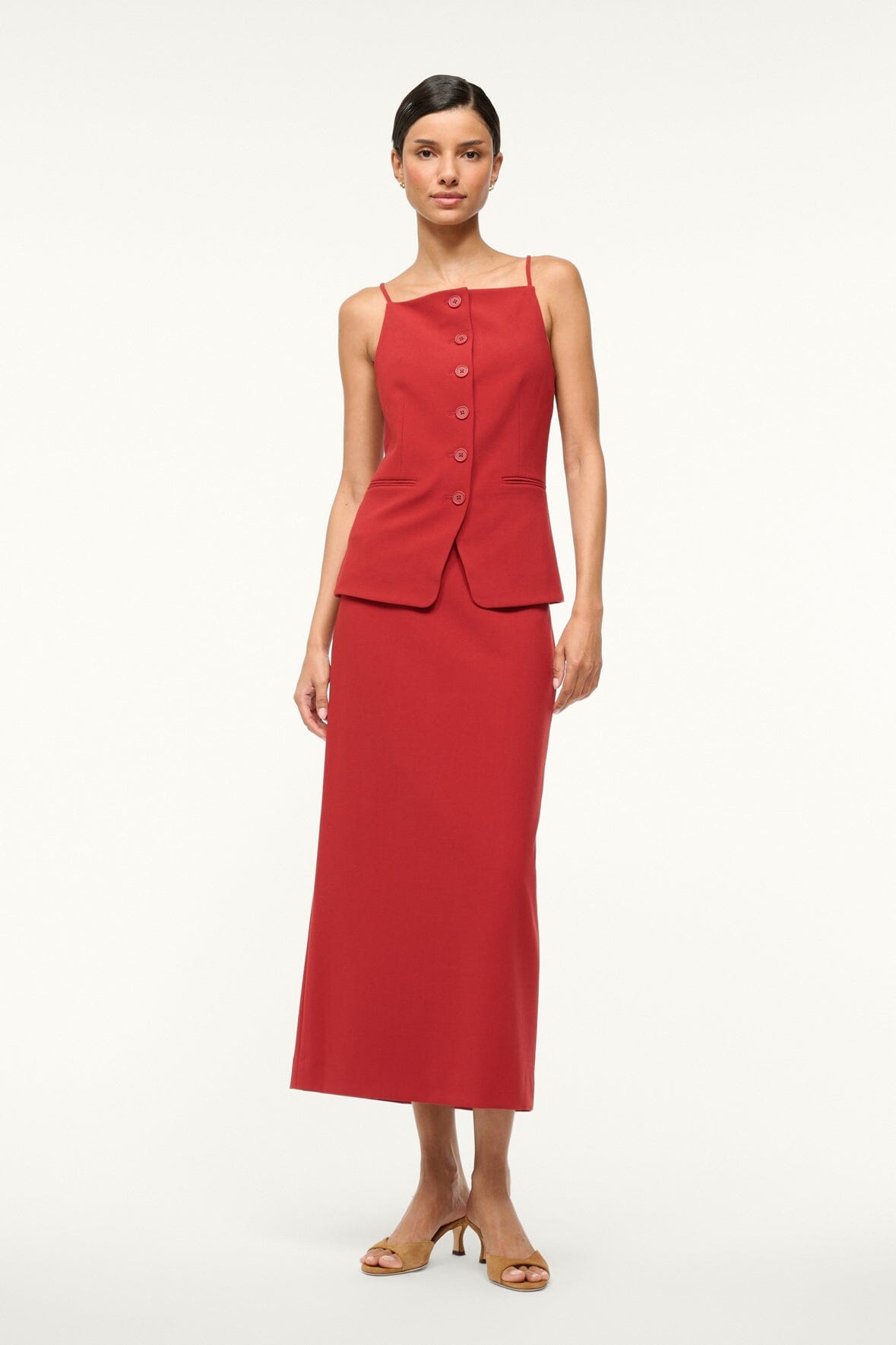 UNA DRESS ROUGE