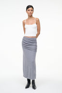 Image WILMA SKIRT | HEATHER GREY 2 of 7