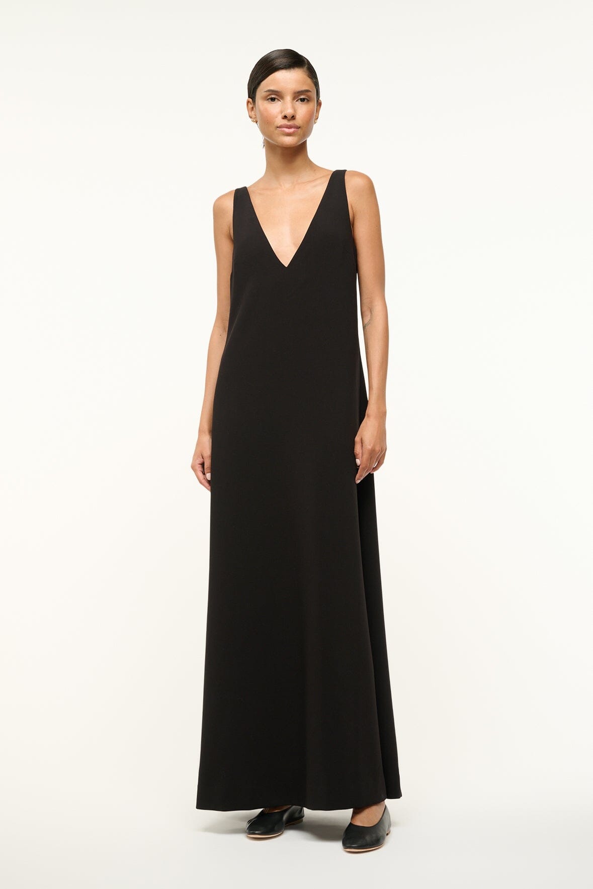 Image ZORA DRESS | BLACK 1 of 5 and Clicking this image will trigger a zoom pop-up