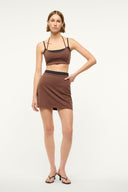 Image CATCH SKIRT | DARK OAK BLACK 1 of 5