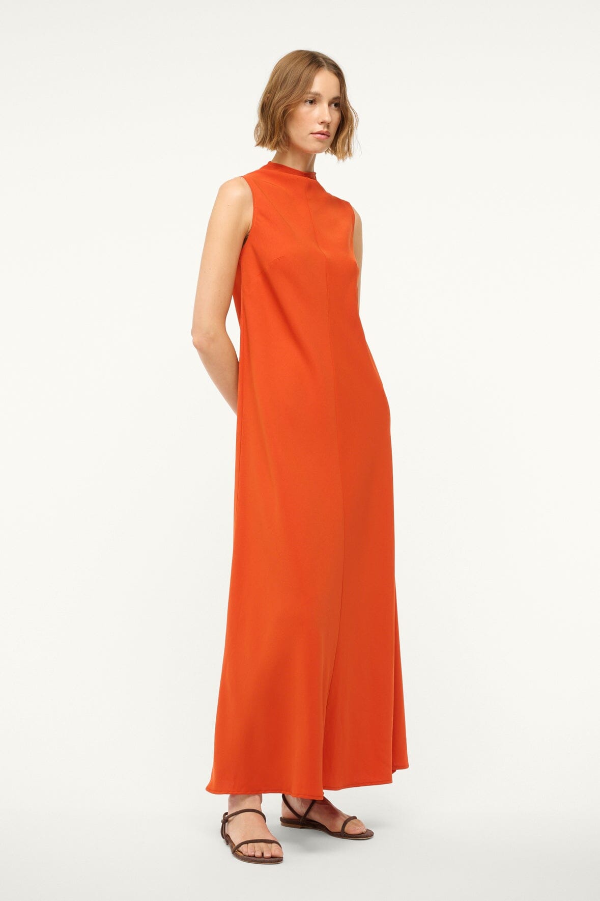 Image ARAYA DRESS | CAYENNE 2 of 6 and Clicking this image will trigger a zoom pop-up