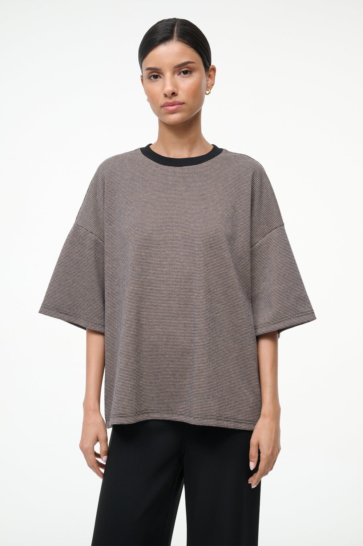 Image CAPSULE TOP | HOUNDSTOOTH 1 of 5 and Clicking this image will trigger a zoom pop-up