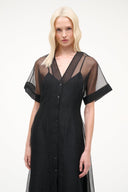 ELLE DRESS | BLACK BLACK / XS