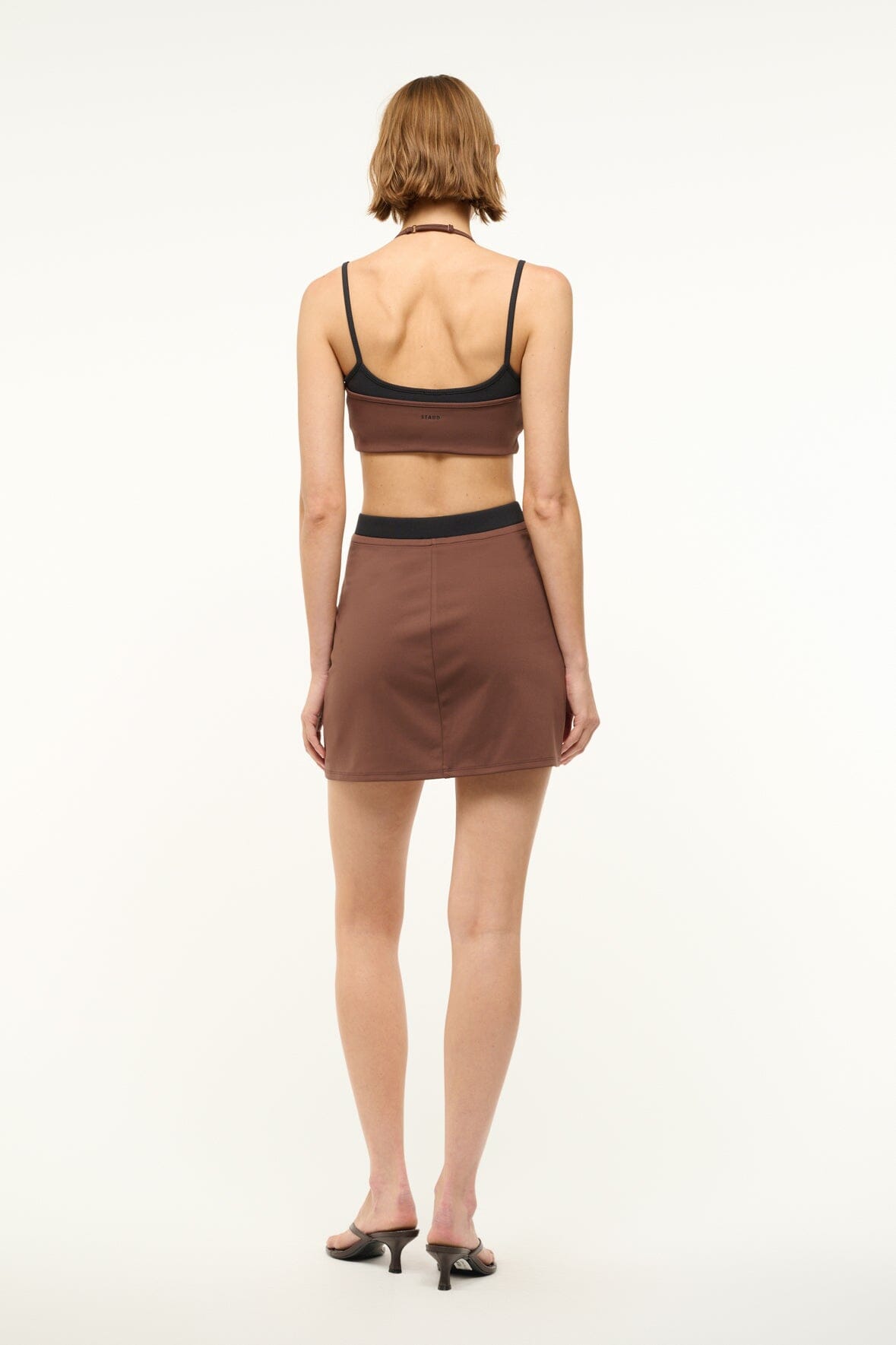 Image CATCH SKIRT | DARK OAK BLACK 3 of 5 and Clicking this image will trigger a zoom pop-up