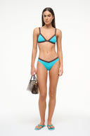 Image GWEN BIKINI BOTTOM | TEAL DARK CHOCOLATE 3 of 6