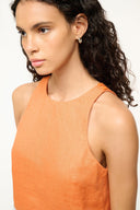 Image MIKA LINEN TOP | APRICOT WHITE 5 of 7