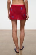 ZYA MINI SKIRT | PAINTED FOULARD PAINTED FOULARD / XS